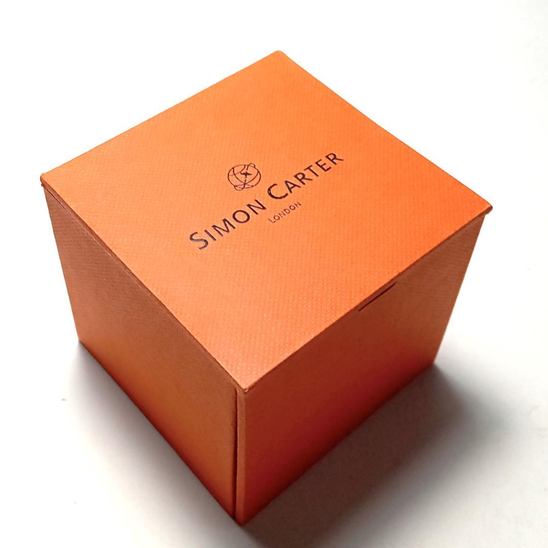 scc7 サイモンカーター カフリンクス 黒オニキス×白蝶貝 ビリヤード8ボール