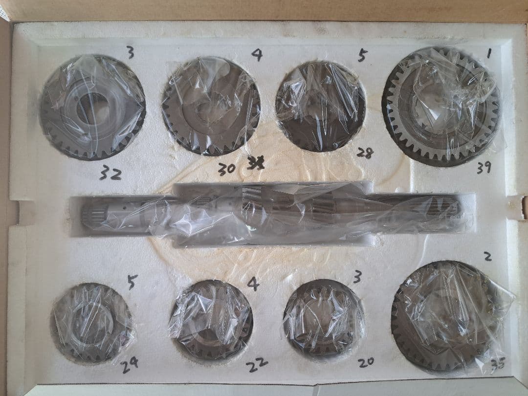 TRDクロスミッション C56•C52用タイプB中古④ 決勝走行356Km使用