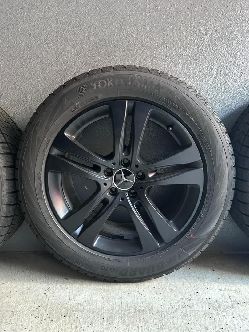 【極美品】ベンツW222純正 マットブラック塗装＆ほぼ新品 iG70