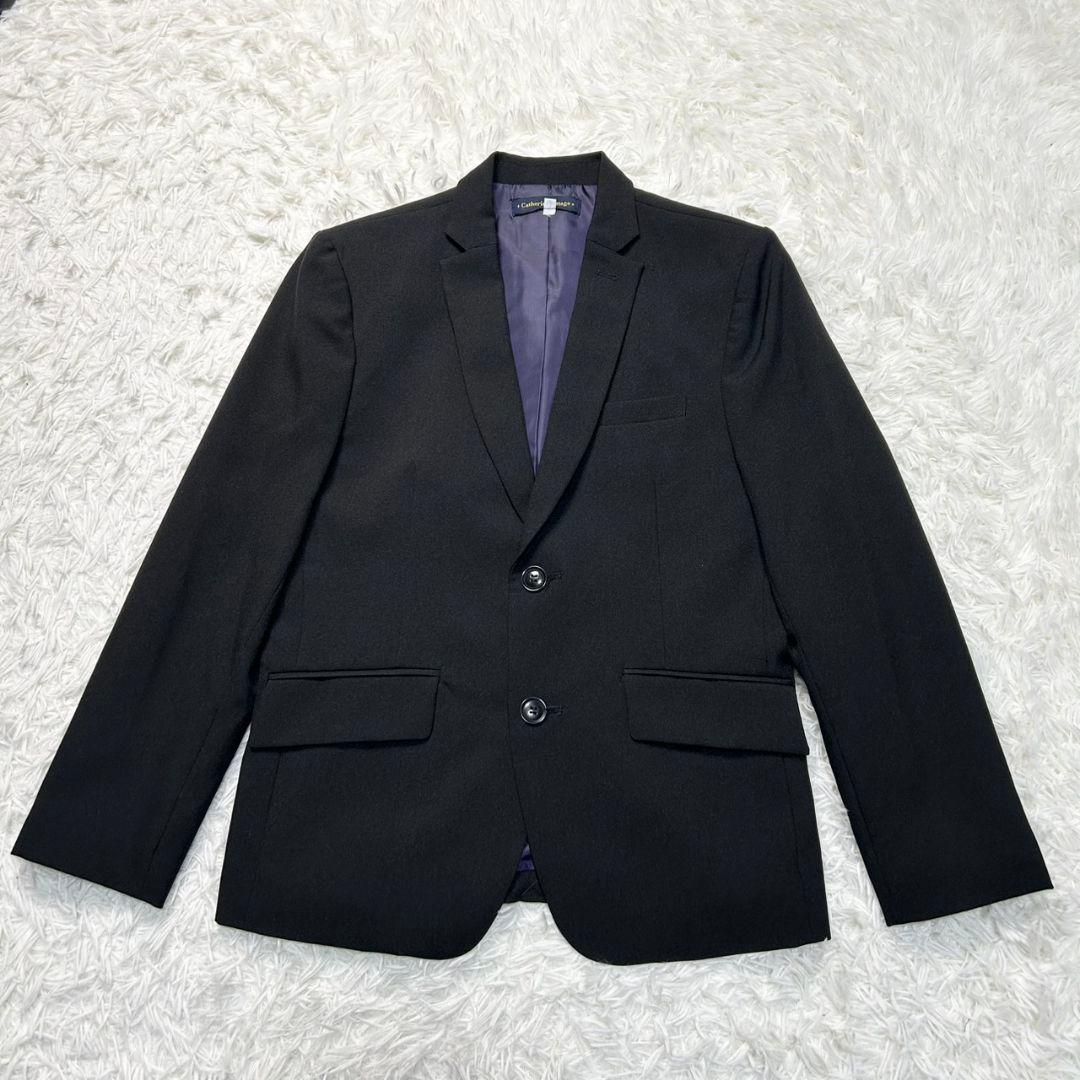 【美品】キャサリンコテージ フォーマル スーツ キッズ 150 卒服 ブラック