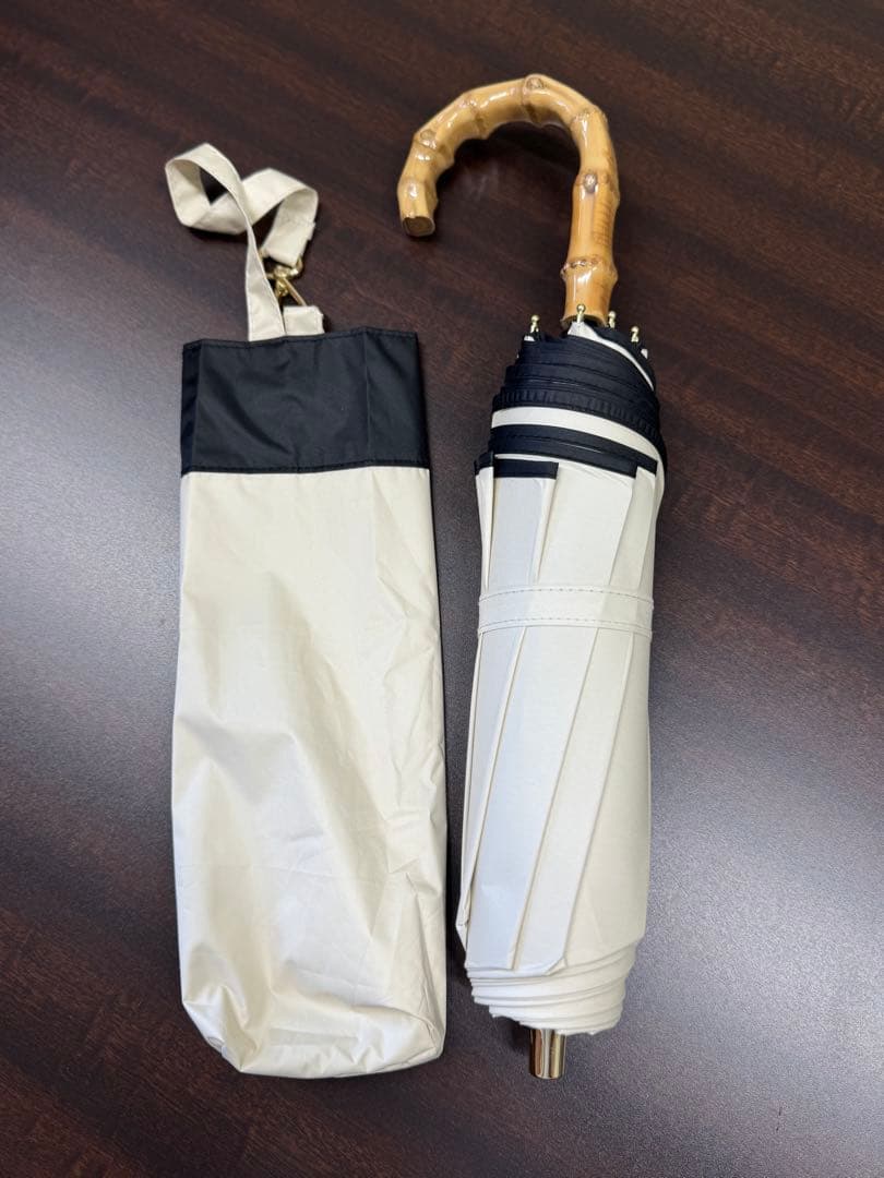 しーちゃん　完全遮光 100% 晴雨兼用日傘　日傘　遮光100% ベージュ