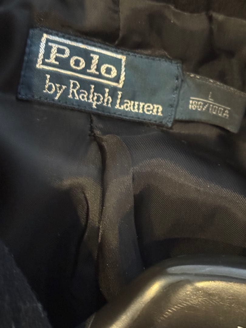 Polo by Ralph Laurenブラックピーコート L