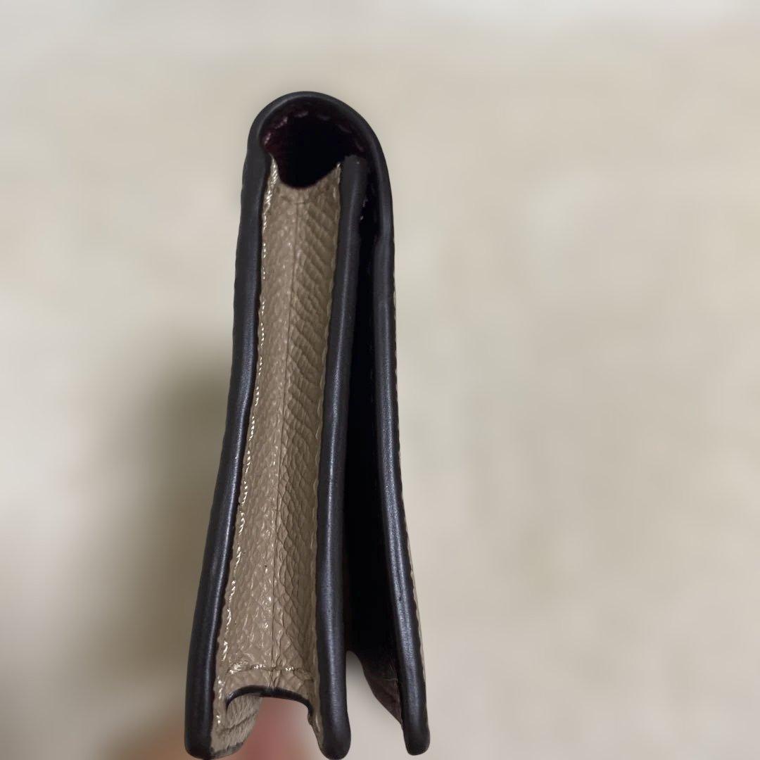 【新品未使用】COACH ビジネスカードケース 　ベージュ　レザー 名刺入れ