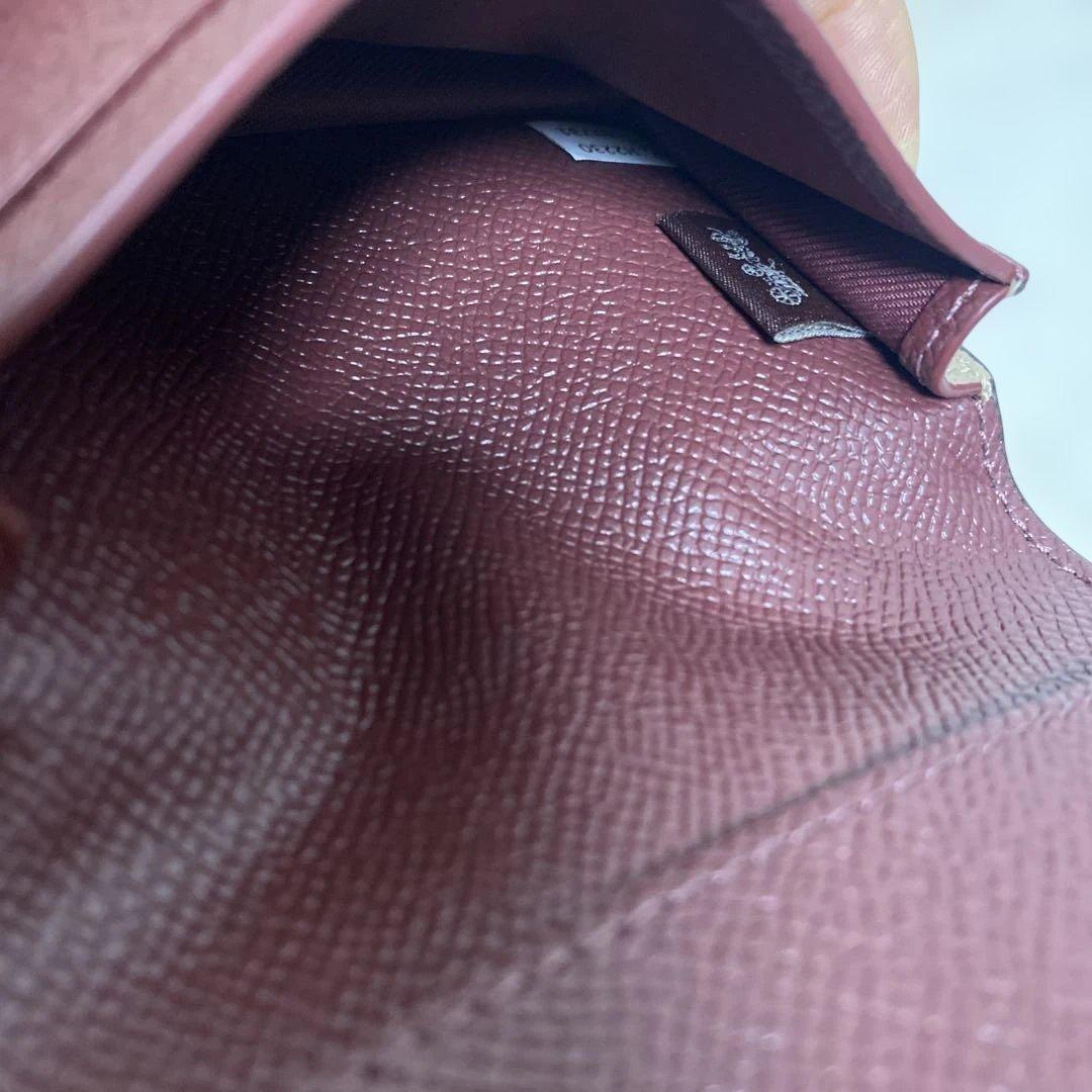 【新品未使用】COACH ビジネスカードケース 　ベージュ　レザー 名刺入れ