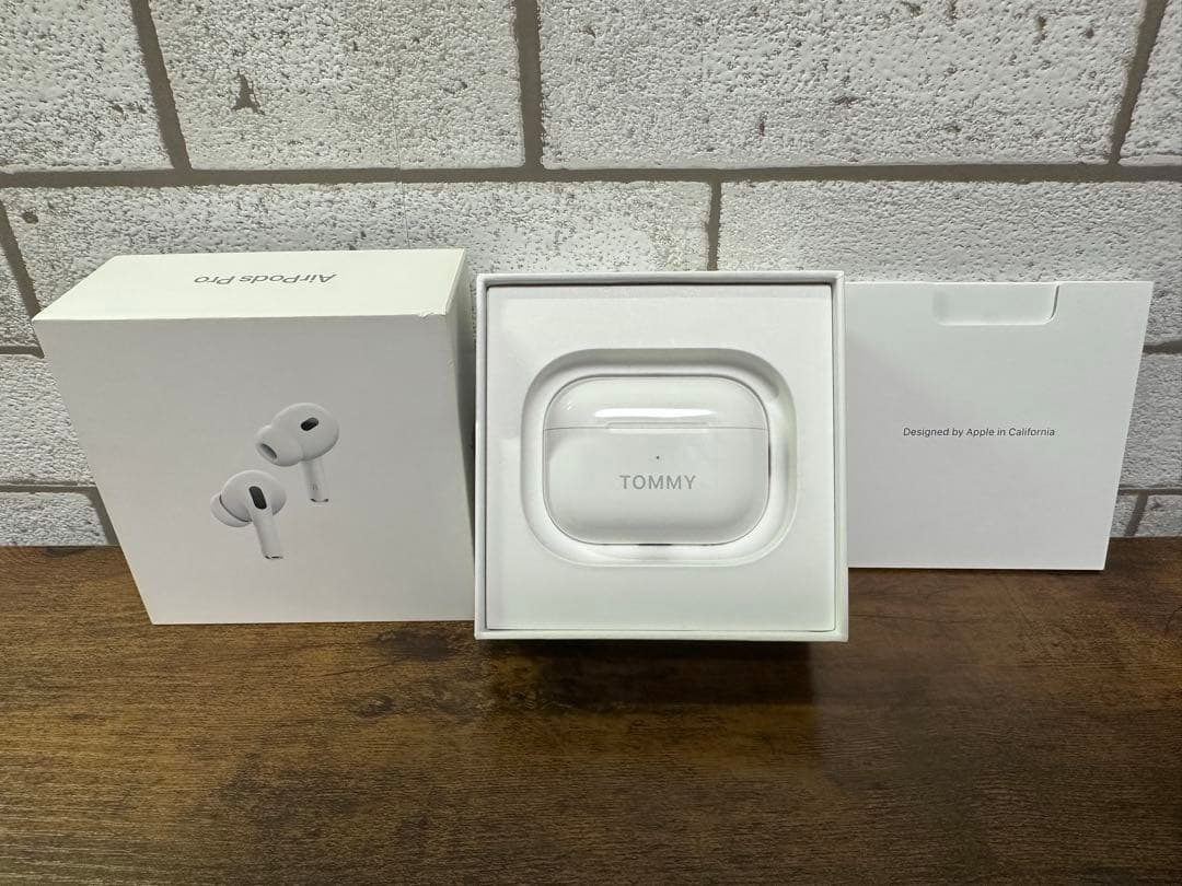 AirPodsPro2 USB-Cタイプ 刻印入りケース付き