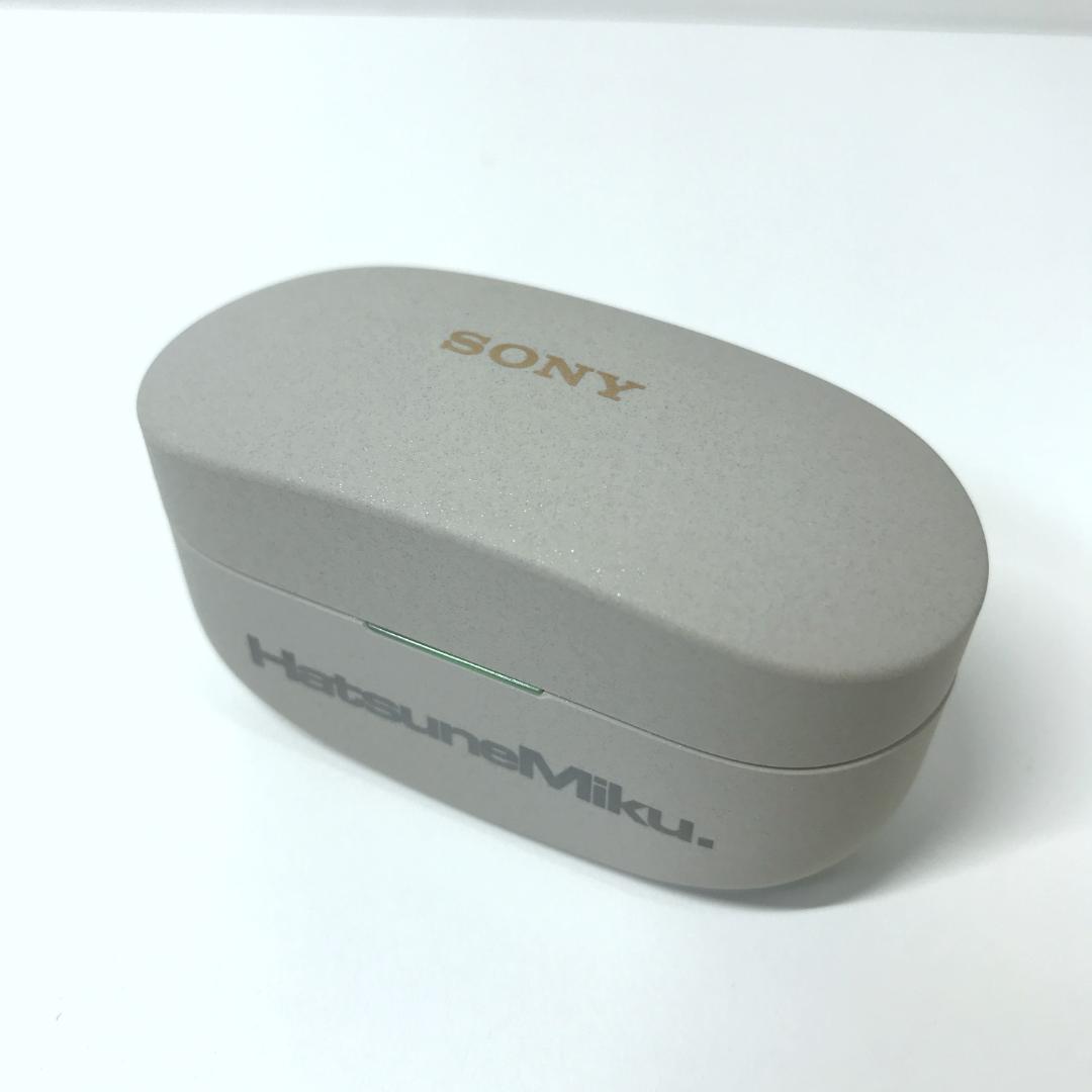 【希少/美品】SONY WF-1000XM4 初音ミクモデル シルバー イヤホン