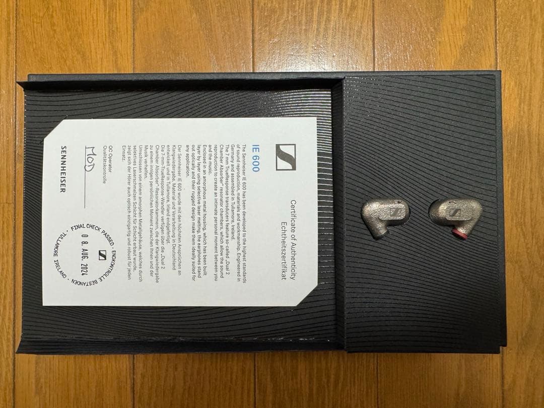 ゼンハイザー(Sennheiser) イヤホン 有線 IE 600