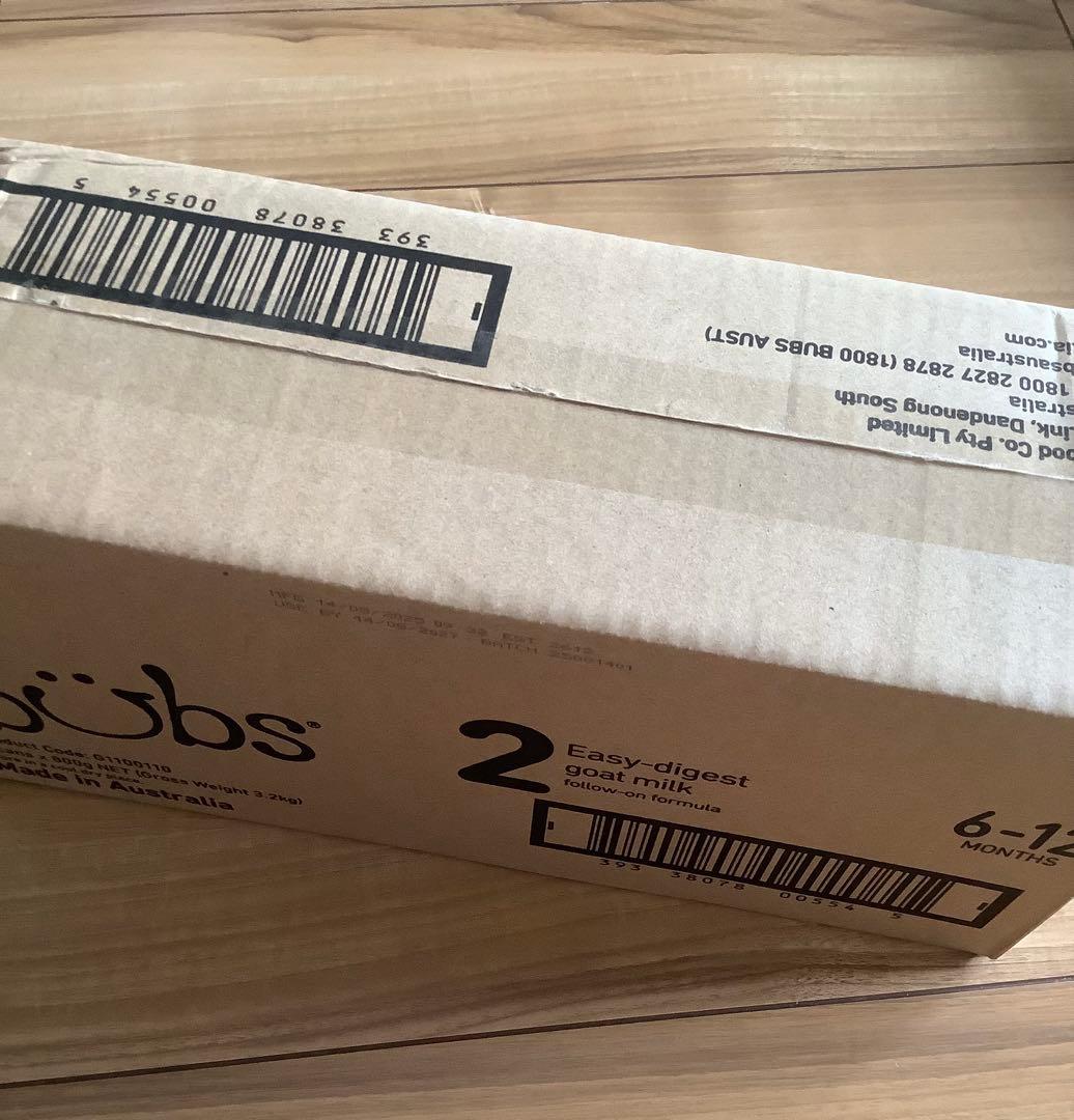 【宅急便】bubsバブズ・A2やぎの粉ミルク Step2(生後6ヶ月〜)1缶