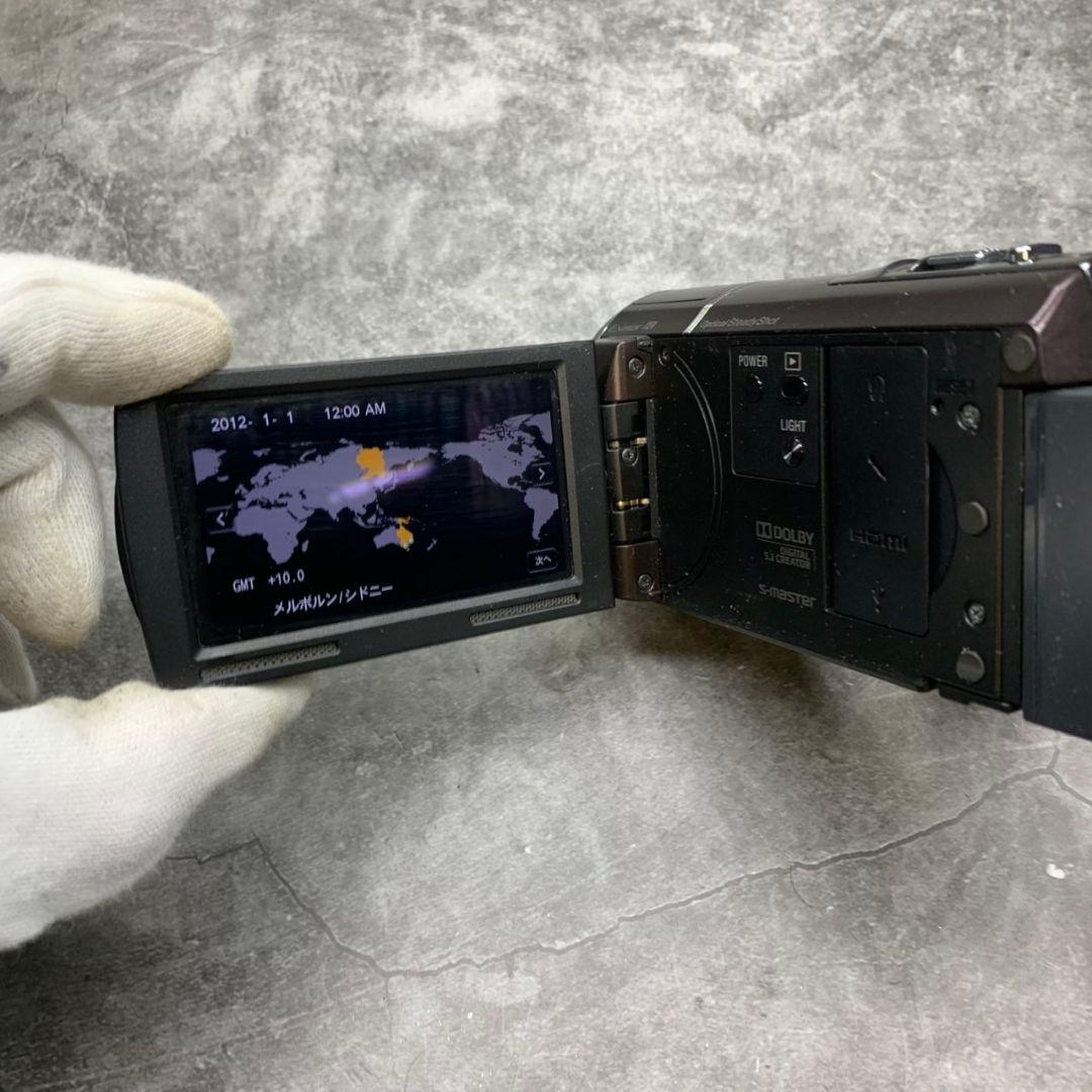 H038\" SONY Handycam HDR-CX590V ビデオカメラ