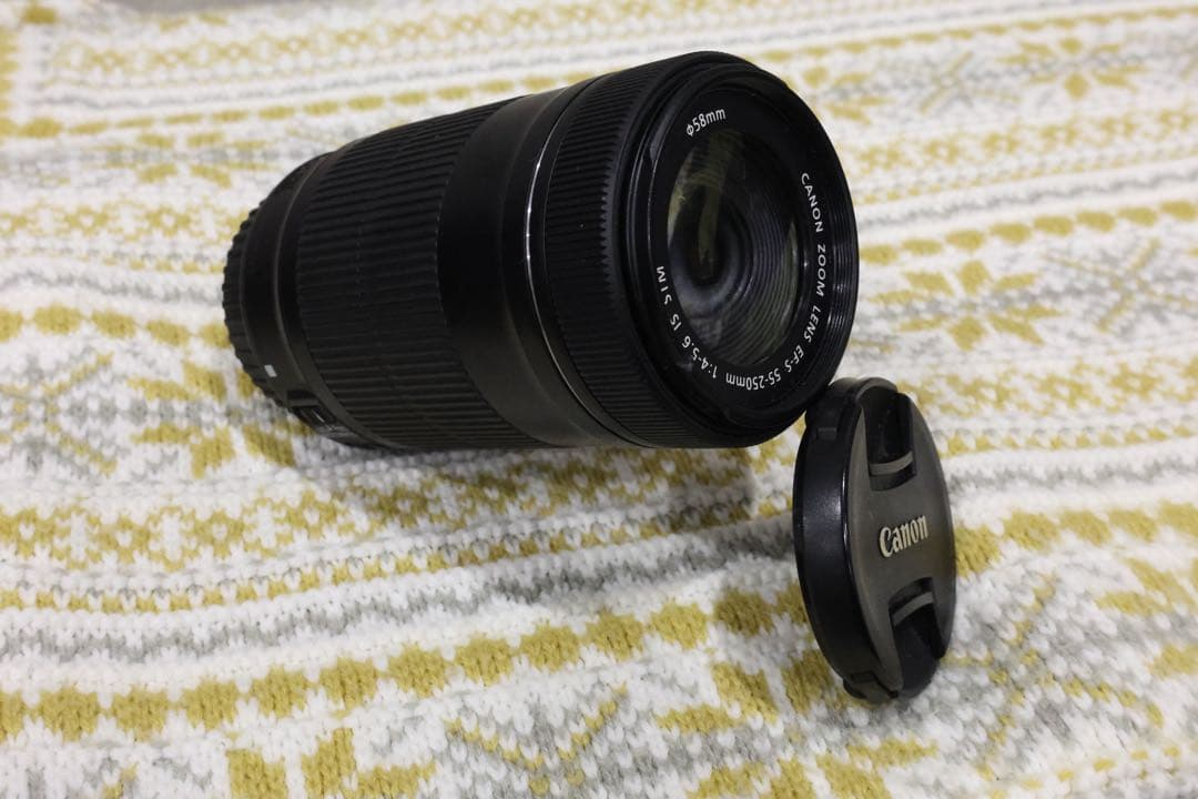 Canon EF-S ズームレンズセット 18-55mm 55-250mm