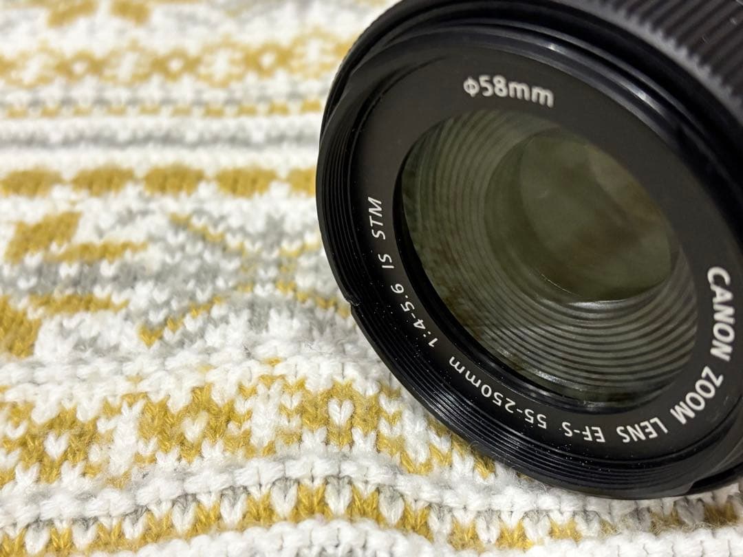 Canon EF-S ズームレンズセット 18-55mm 55-250mm