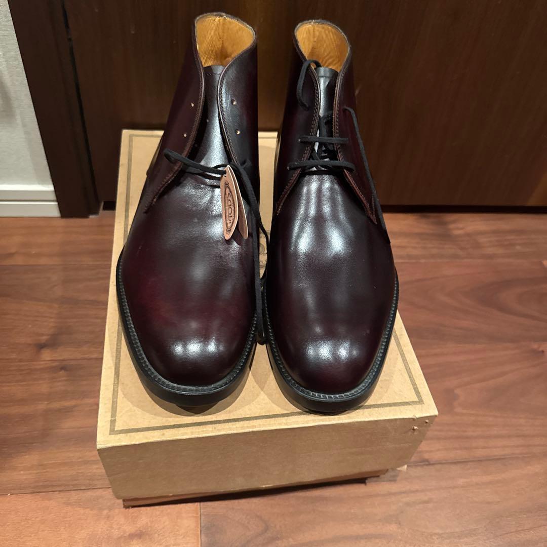 TODS チェッカーブーツ　7