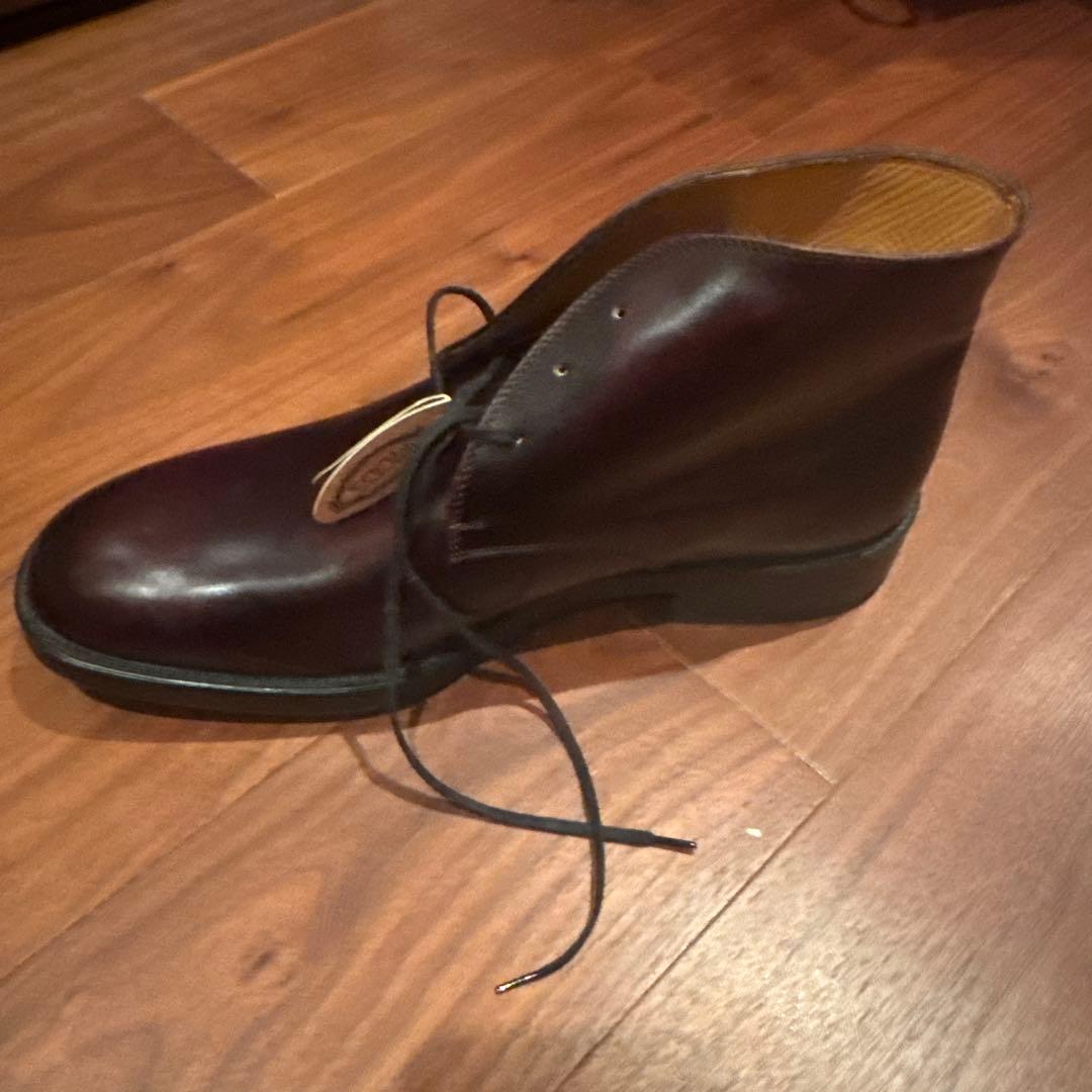 TODS チェッカーブーツ　7