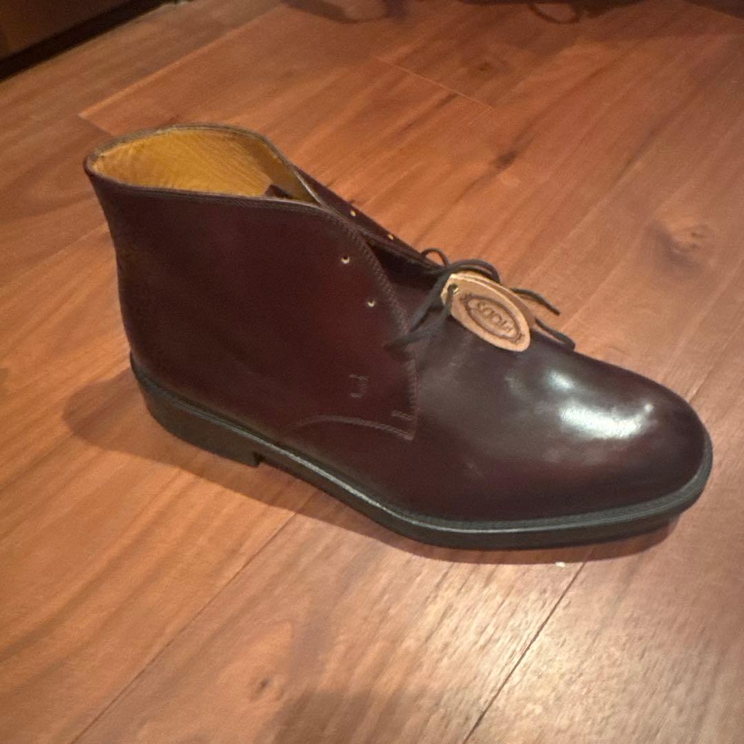 TODS チェッカーブーツ　7