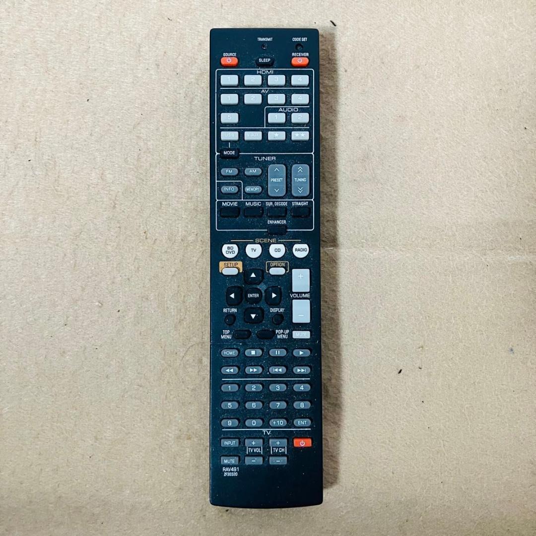 【動作品】YAMAHA AVレシーバー RX-V567 シルバー リモコン付