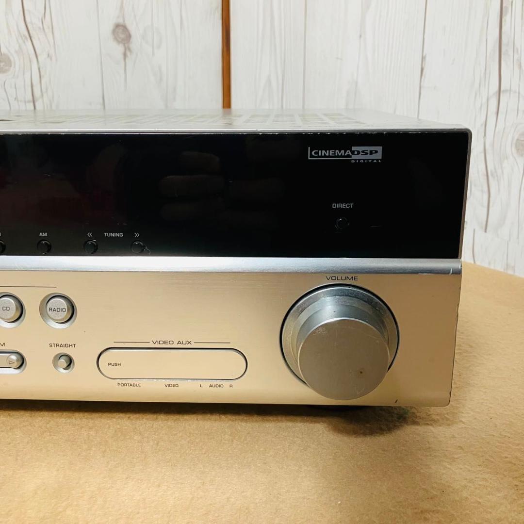 【動作品】YAMAHA AVレシーバー RX-V567 シルバー リモコン付