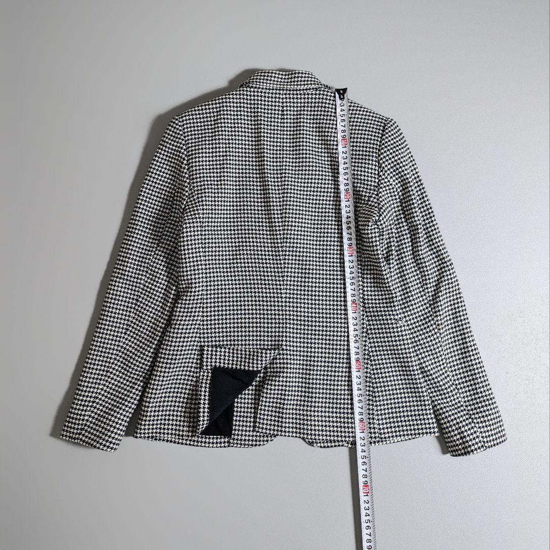 ラルフローレン／サイズ2 ハウンドトゥース 金ボタンブレザージャケット