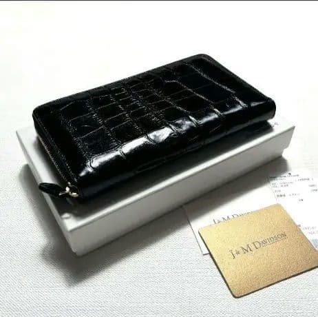 新品正規 J&M DAVIDSON ジェイアンドエム デビッドソン クロコダイル