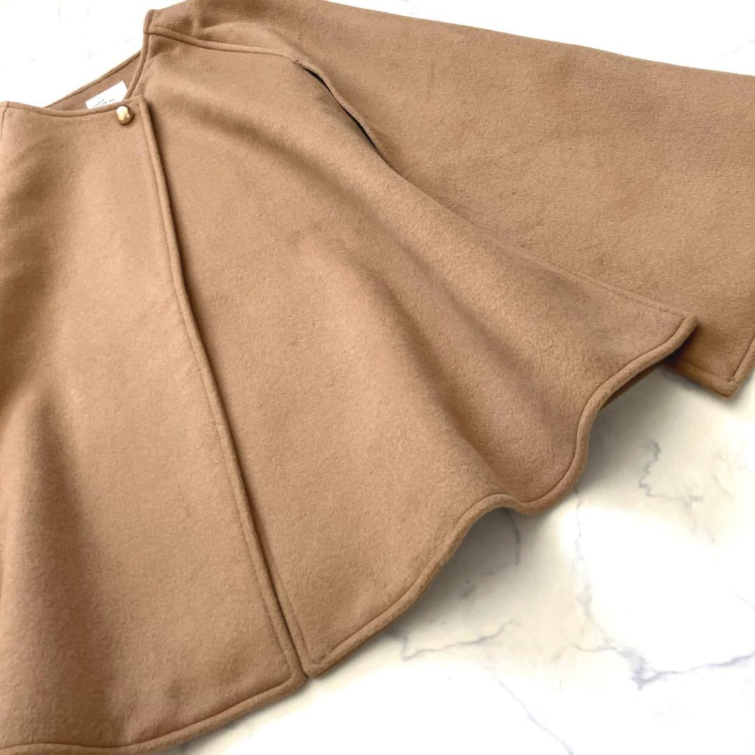 24AW 美品✨EMMA　ROUGE VIF ウール ケープ　ポンチョコート