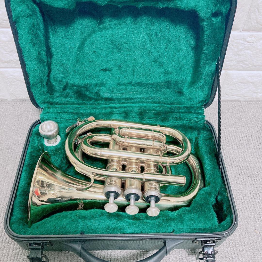 ポケットトランペット Kaerntner ケルトナー ハードケース マウスピース