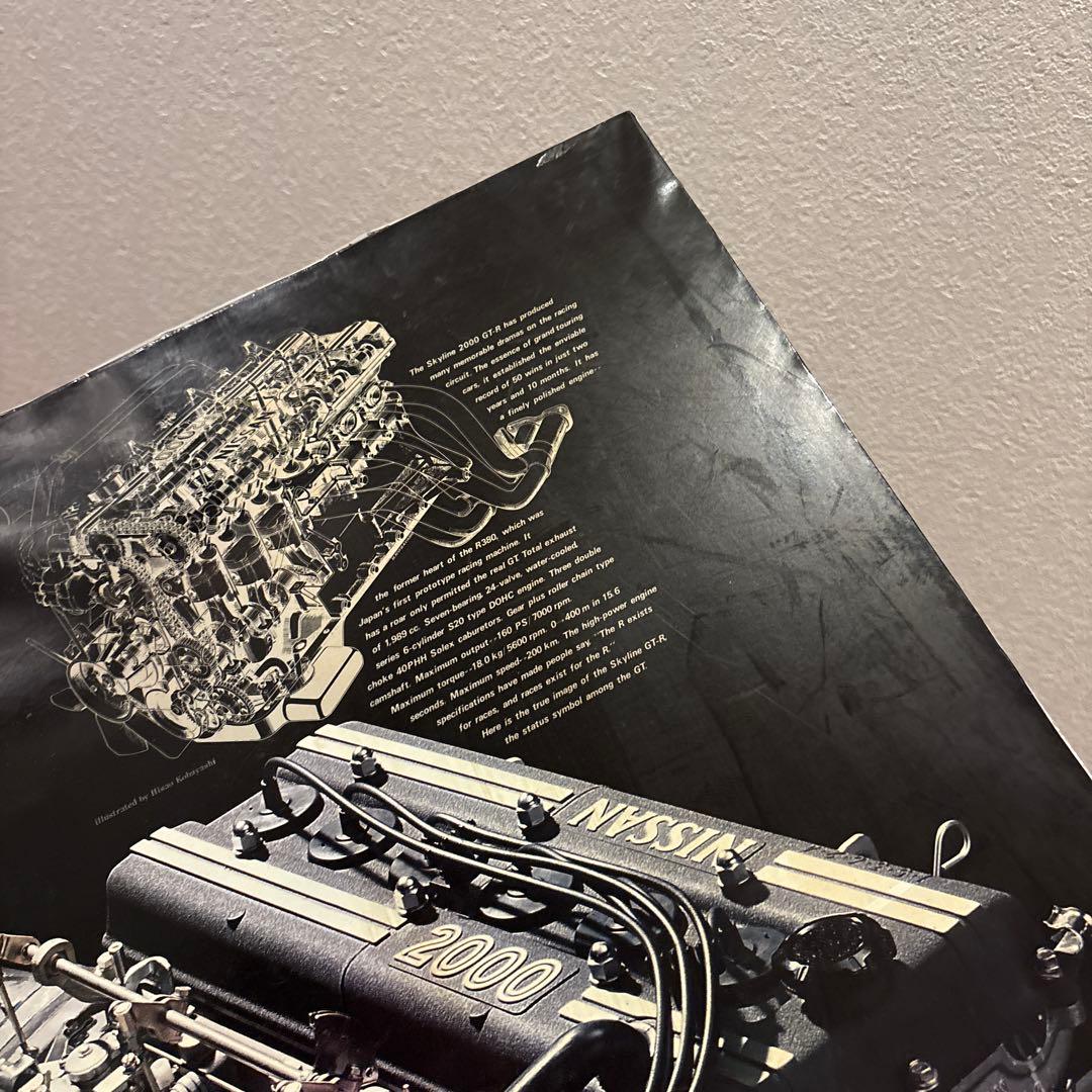 ニッサン　スカイラインGT-R エンジンパネルとおまけ