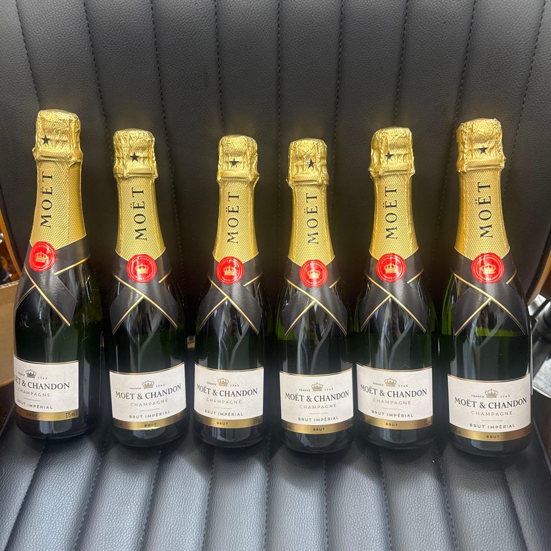 6本セット⭐︎MOËT & CHANDON BRUT IMPÉRIAL 375ml