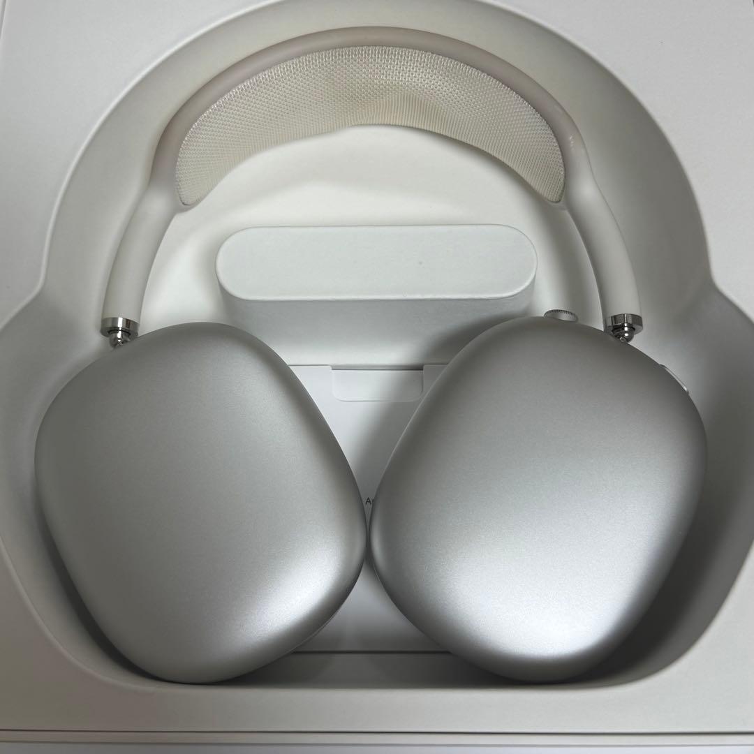 Apple AirPods Max シルバー ライトニング ワイヤレスヘッドホン