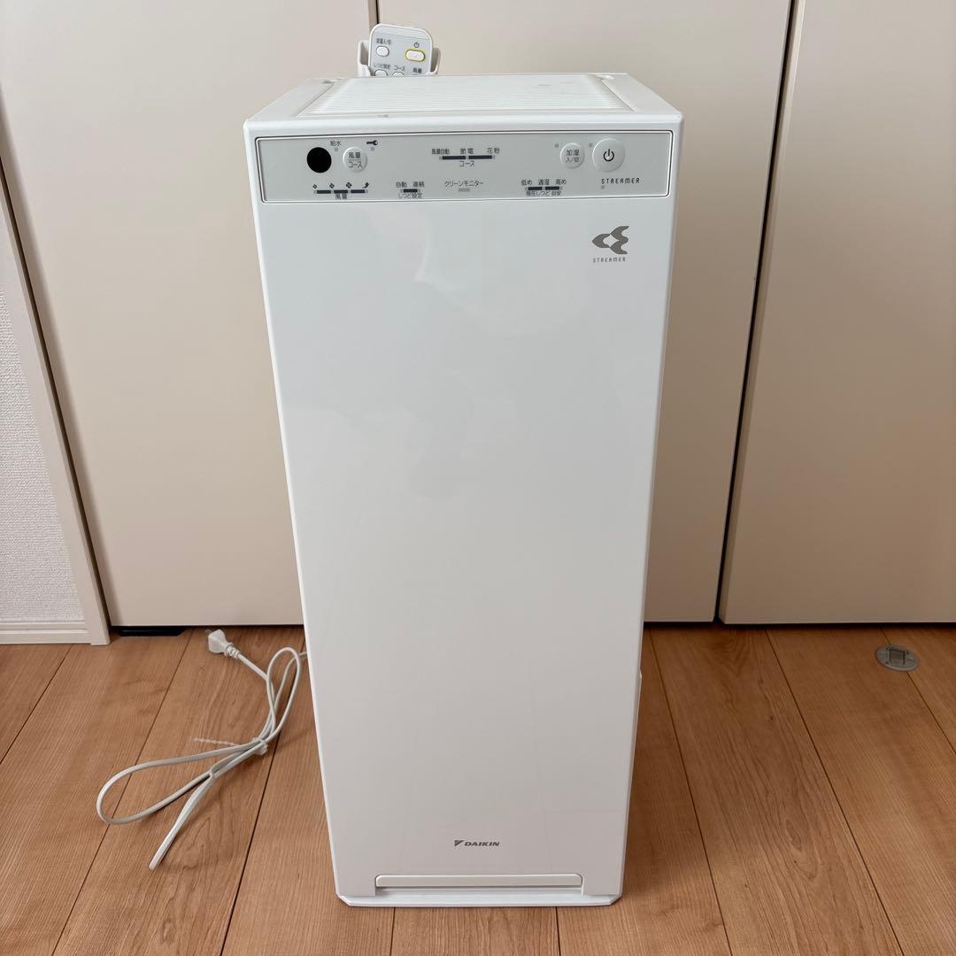 k*a様 【匿名配送】ダイキン 加湿ストリーマ空気清浄機 ホワイト MCK40X