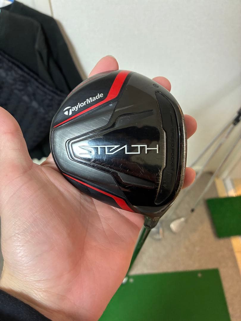 テーラーメイド ステルス5w ヘッドカバー付き　ベンタスブラック6x