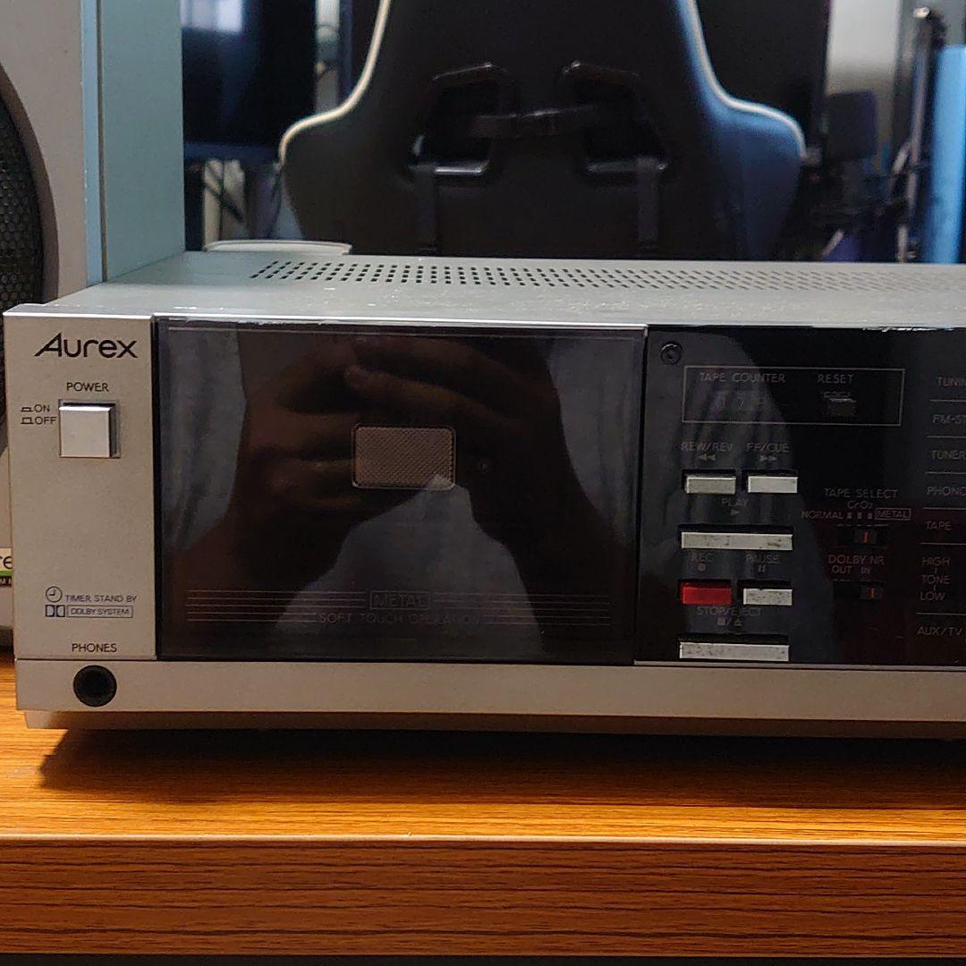 【カセットレコーダー】Aurex SK-D1 ジャンク