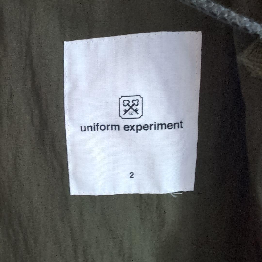 uniform experiment モッズコート サイズ2 オリーブ
