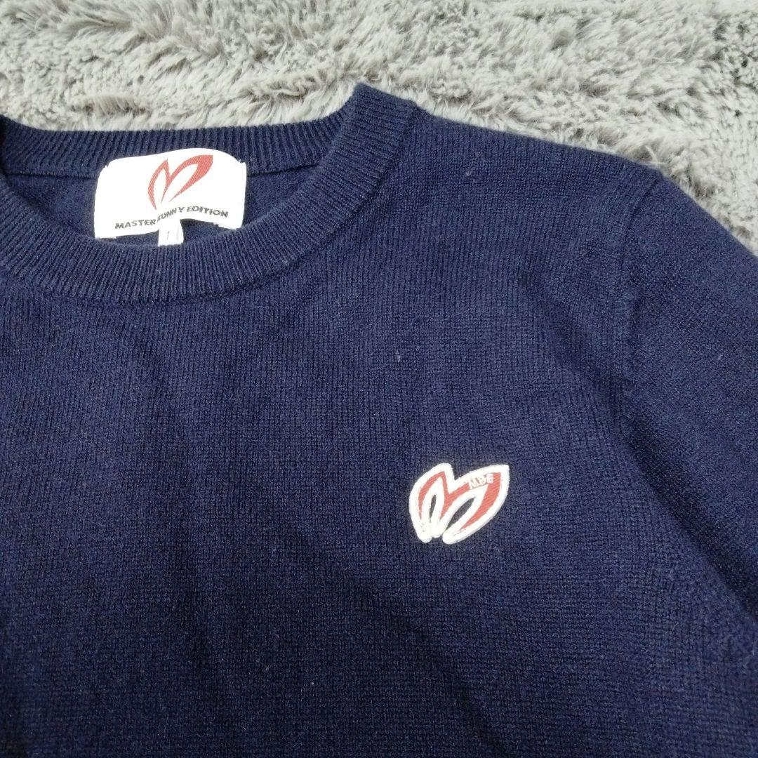 マスターバニー♡カシミヤ入/羊毛♡ニット♡M　ゴルフ/スポーツ