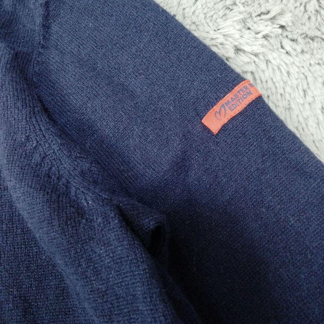 マスターバニー♡カシミヤ入/羊毛♡ニット♡M　ゴルフ/スポーツ