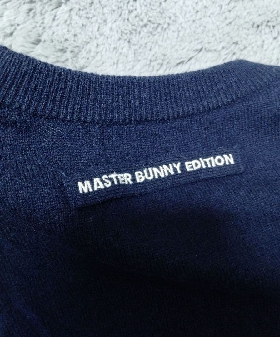 マスターバニー♡カシミヤ入/羊毛♡ニット♡M　ゴルフ/スポーツ
