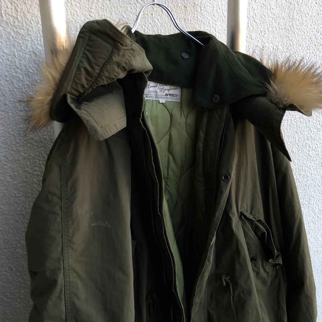 あいみょん AVIREX M65フィールドパーカー フード&ライナー完備
