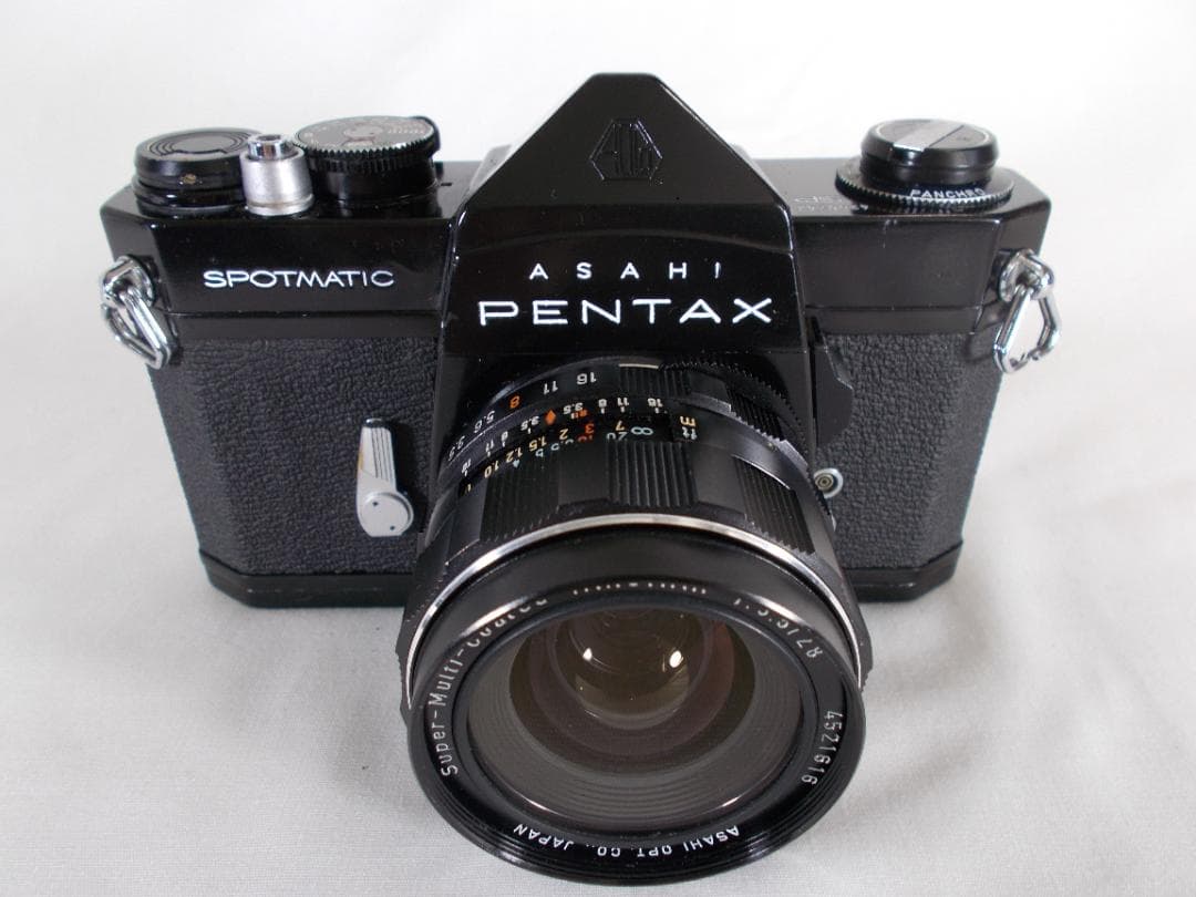 フィルムカメラ 整備済 完動品　Pentax SP　+ f/3.5　M214
