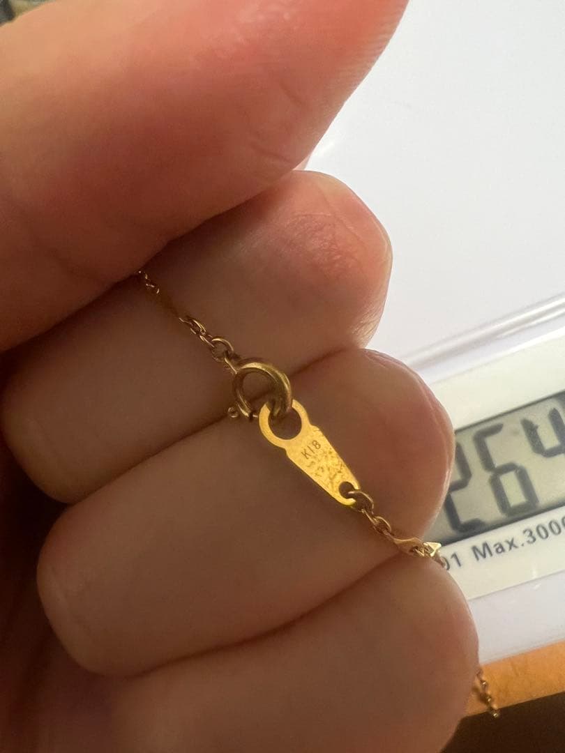 ニ*ャ様 300円〜！　K18刻印　ネックレス