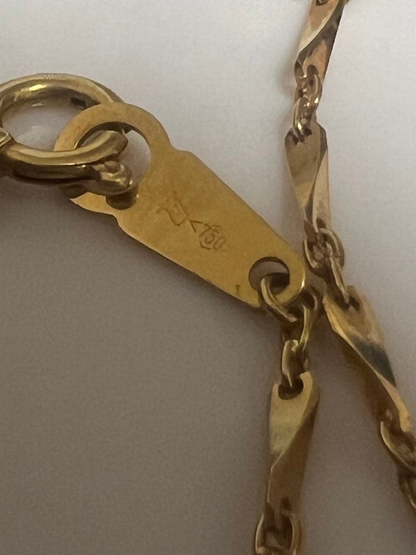 ニ*ャ様 300円〜！　K18刻印　ネックレス