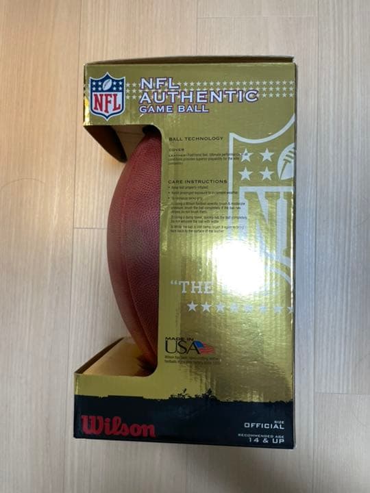 【NFL公式】 第43回 スーパーボウル 公式ボール デューク（willson）