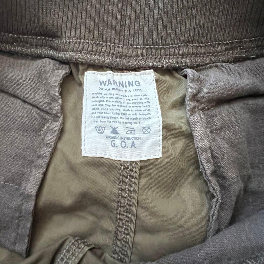 希少☆ゴア【goa】ウエストポーチ付パラシュートカーゴパンツ 多機能　y2k