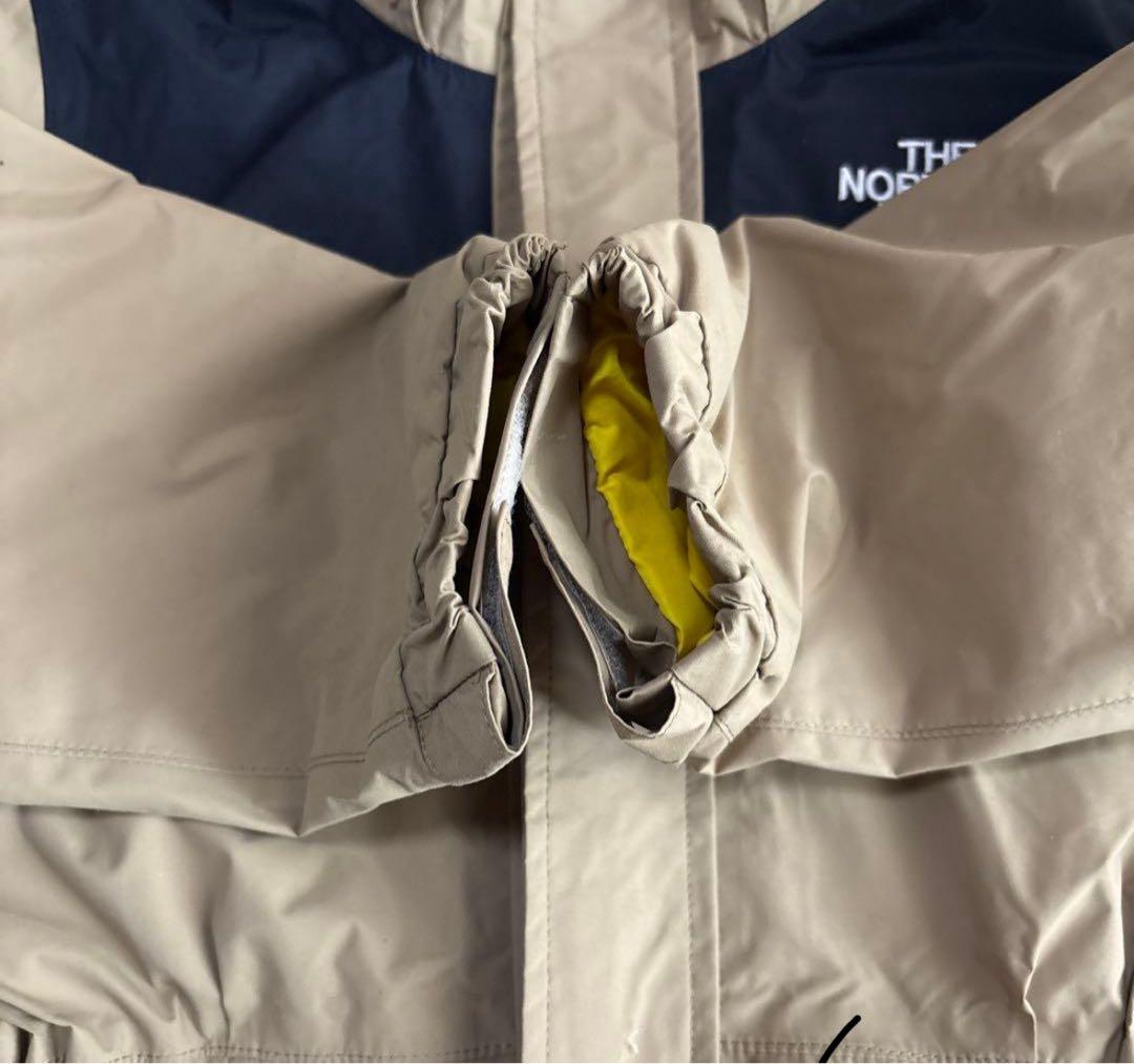 ノースフェイス スノーウェア ベージュ×ブラック 110