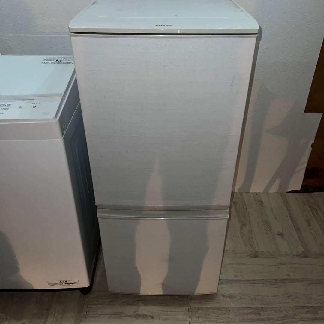 配送設置無料　SHARP・IRIS OHYAMA 冷蔵庫・洗濯機セット 新生活