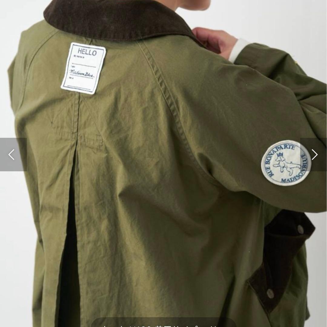 新品タグ付きマディソンブルーHUNTING SHORT COAT