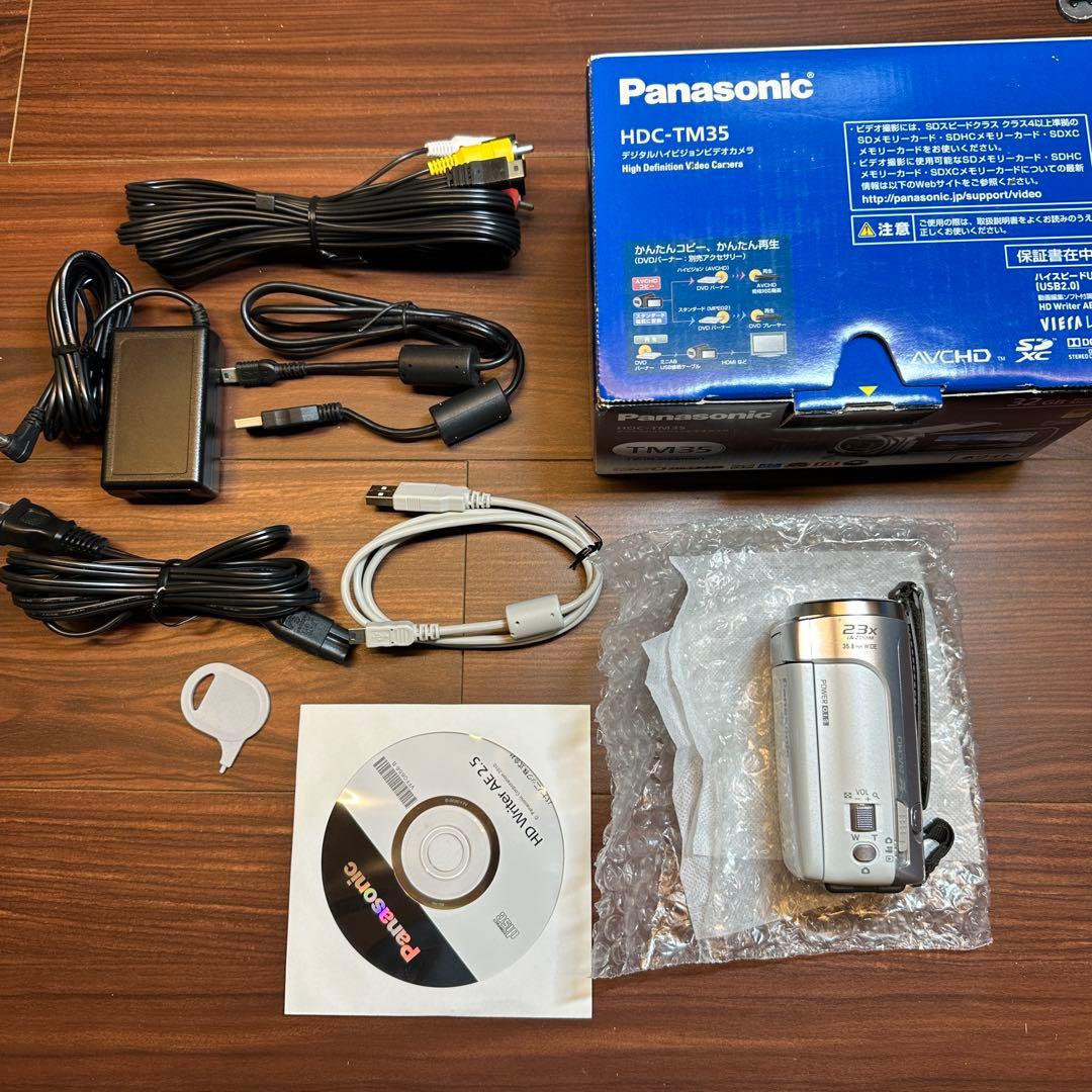 Panasonic HDC-TM35 ビデオカメラ 2040