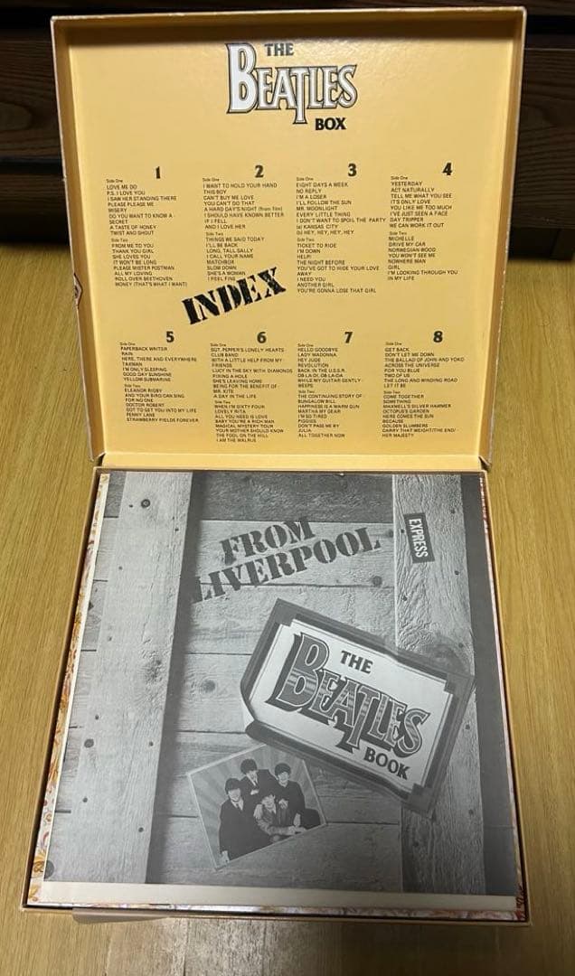 洋楽 THE BEATLES BOX FROM LIVERPOOL