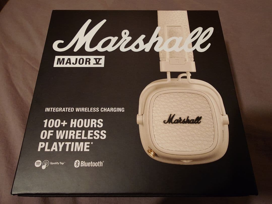 Marshall MAJOR V ワイヤレスヘッドホン ホワイト