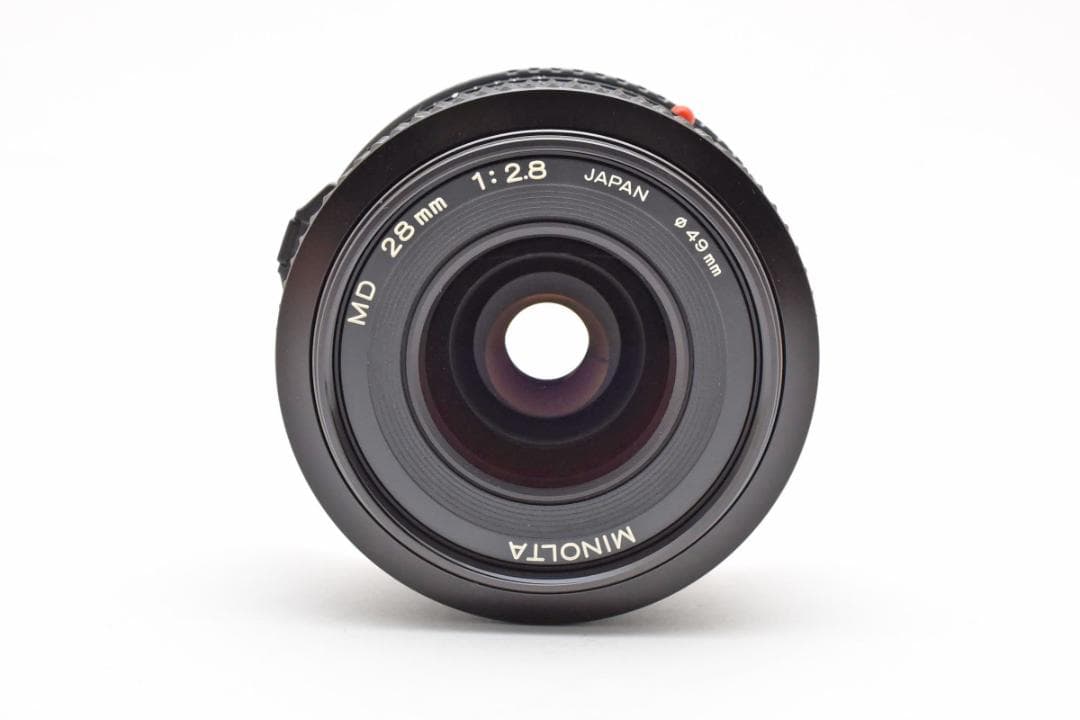 Minolta New MD 28mm F2.8 ミノルタレンズ #7692