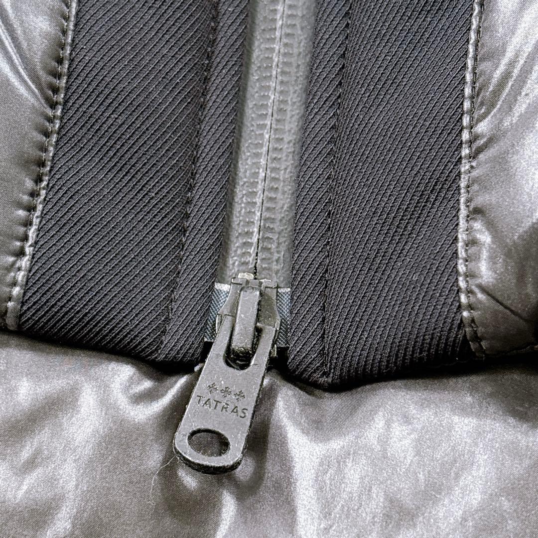 【ジャンク品⭐️サイズ3】タトラス　ダウンジャケット　サッビア　切り替え 黒　格安