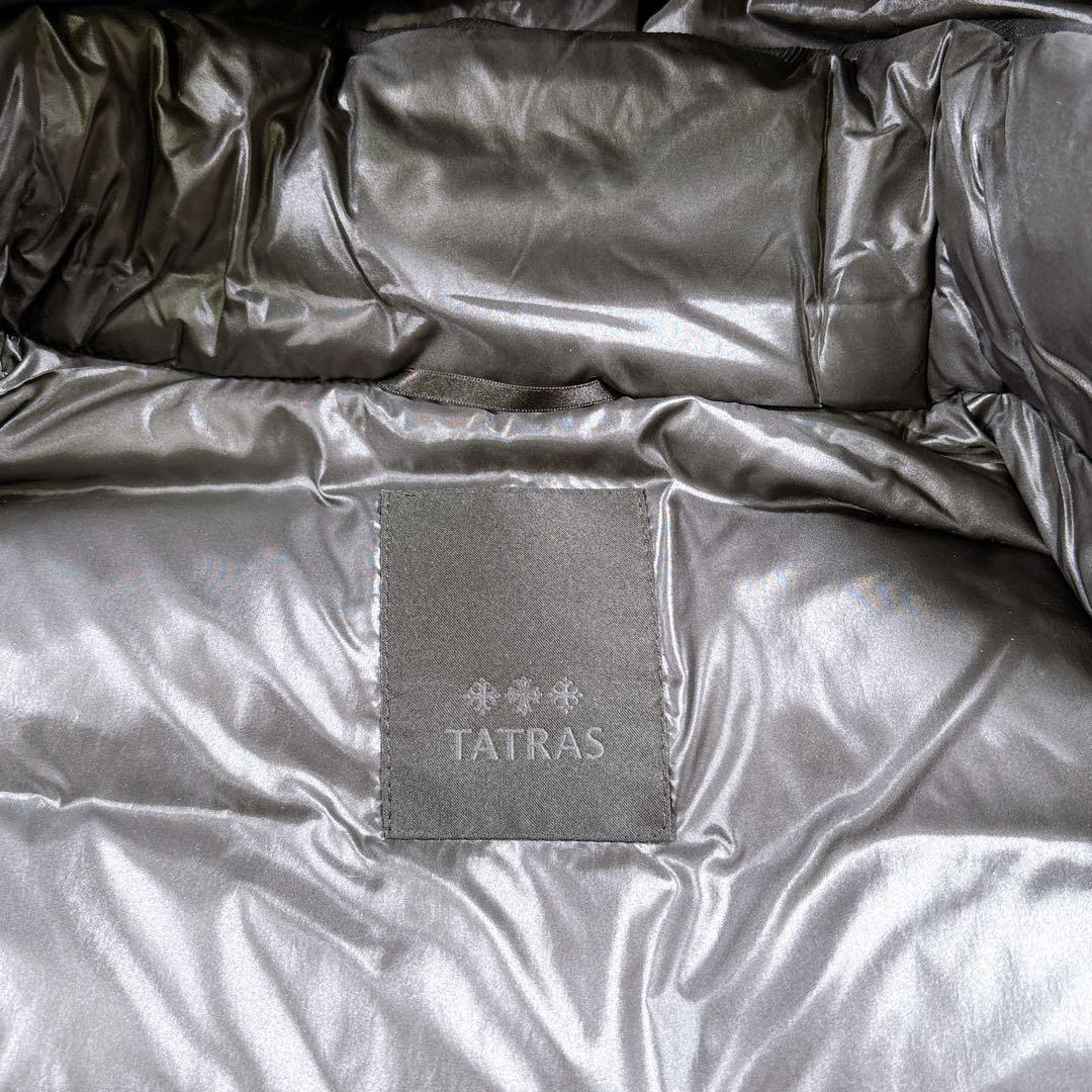 【ジャンク品⭐️サイズ3】タトラス　ダウンジャケット　サッビア　切り替え 黒　格安