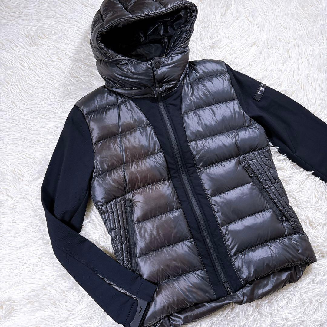 【ジャンク品⭐️サイズ3】タトラス　ダウンジャケット　サッビア　切り替え 黒　格安